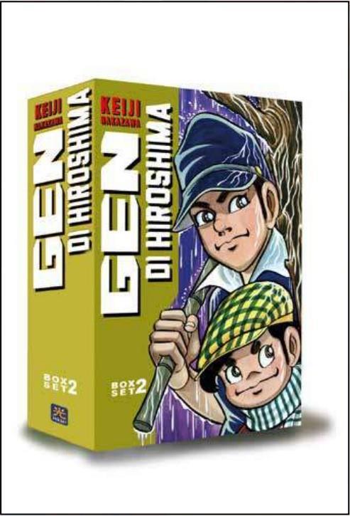 Gen di Hiroshima box set 2  vol. 6-10