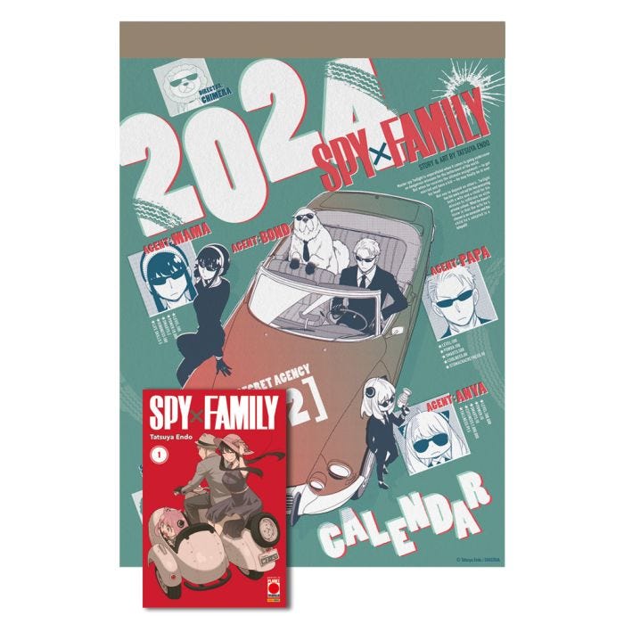 Spy x Family Calendar 2023 + vol. 1 Variant