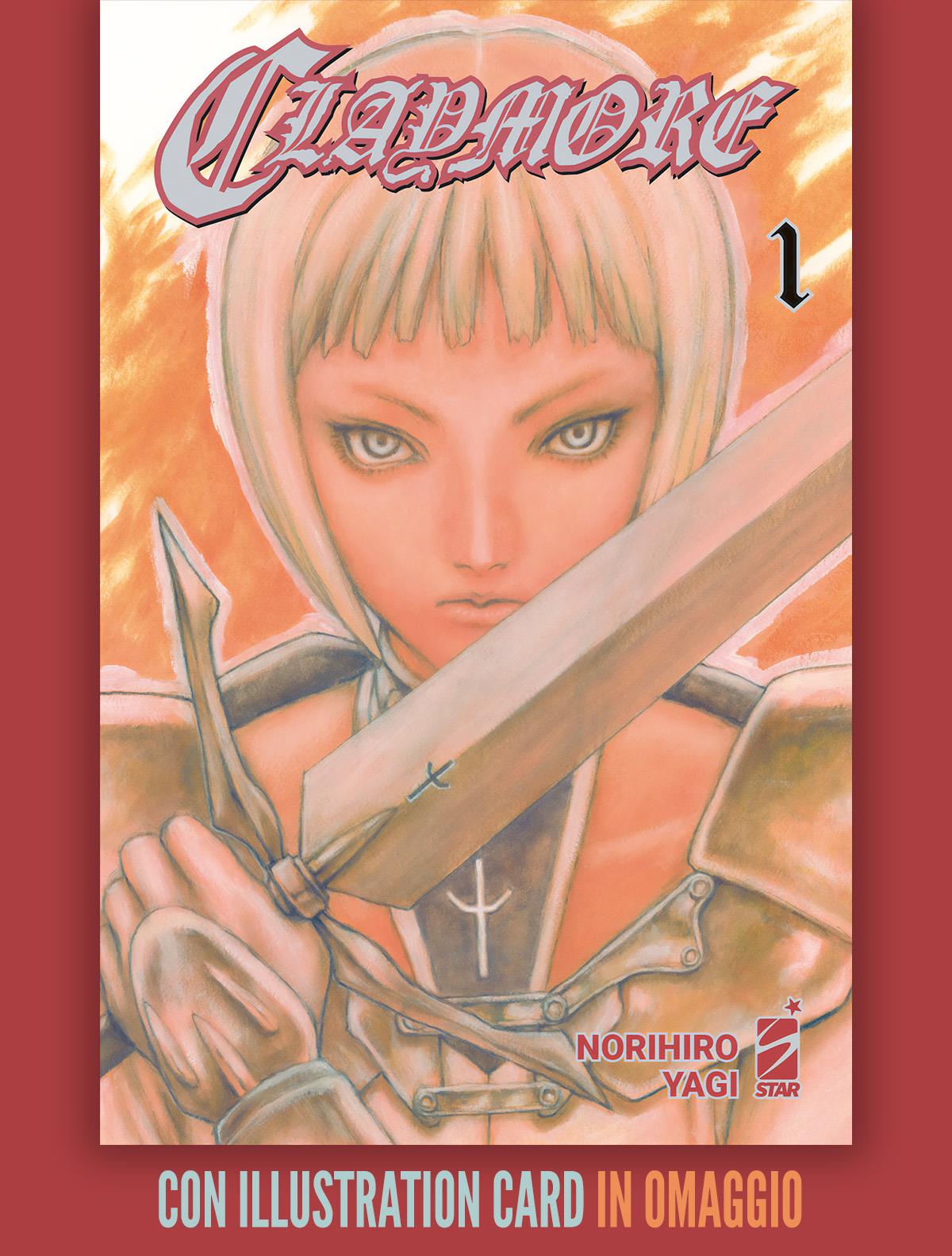 Claymore New Edition 1 + Illustration Card